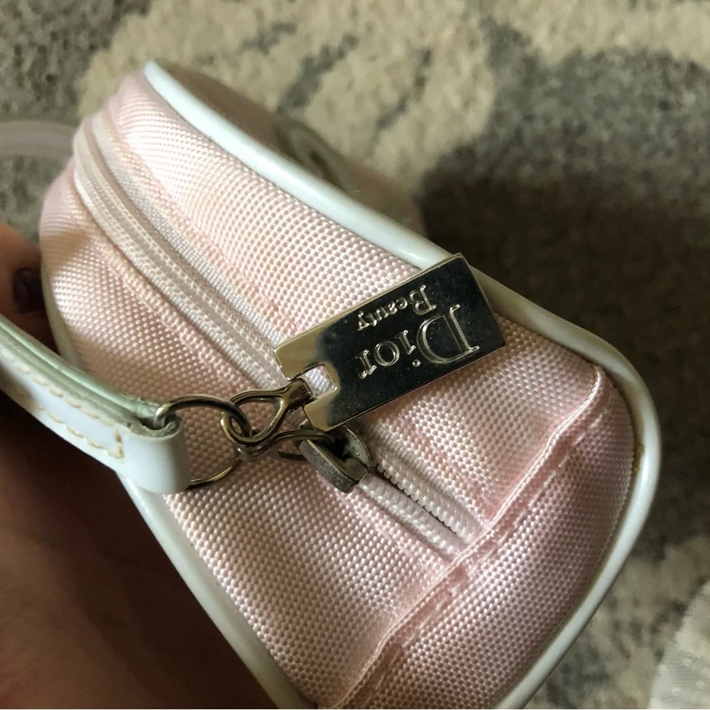 Dior Pink Trotter Vintage Makeup Bag